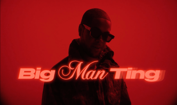 Big Man Ting title over a red silhouette